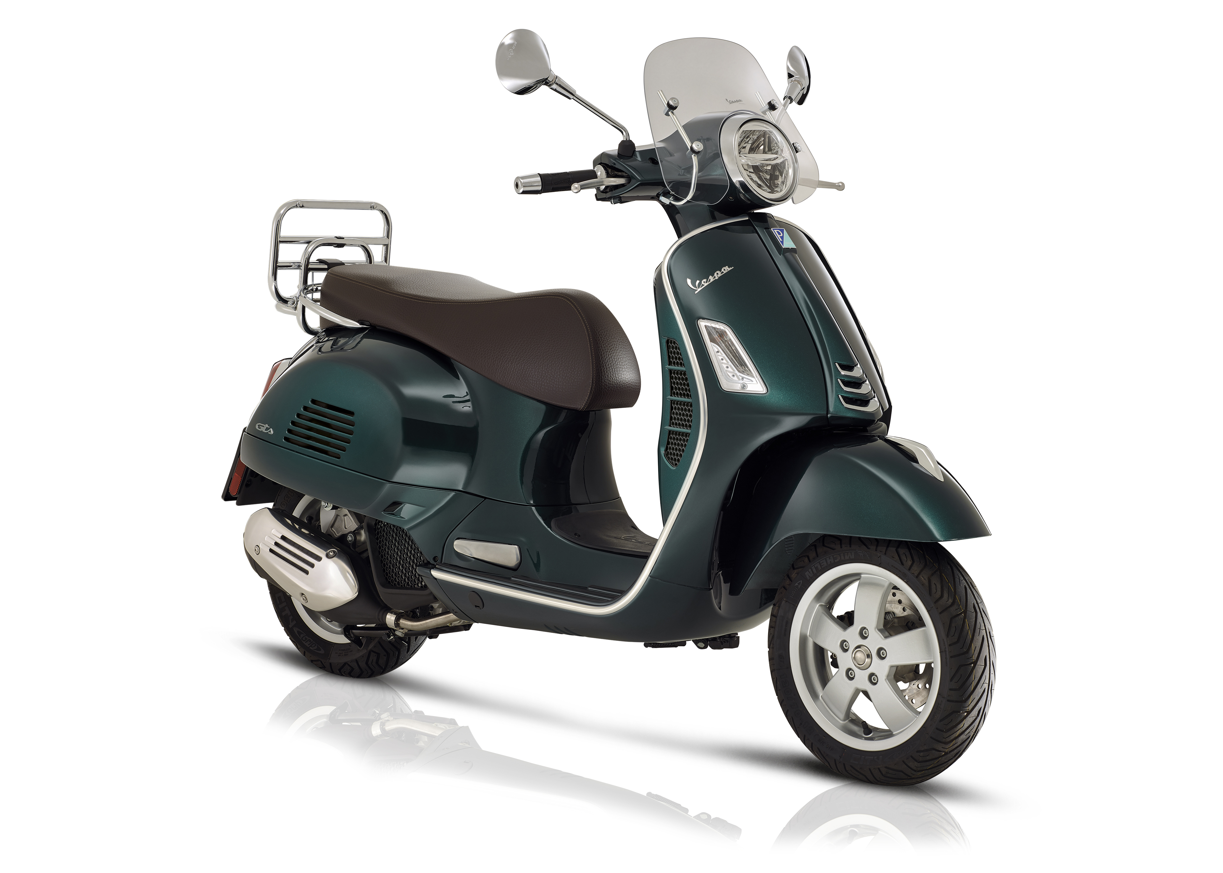 Vespa GTS 300 Touring Verde Bosco scooter kopen bij Central Scooters