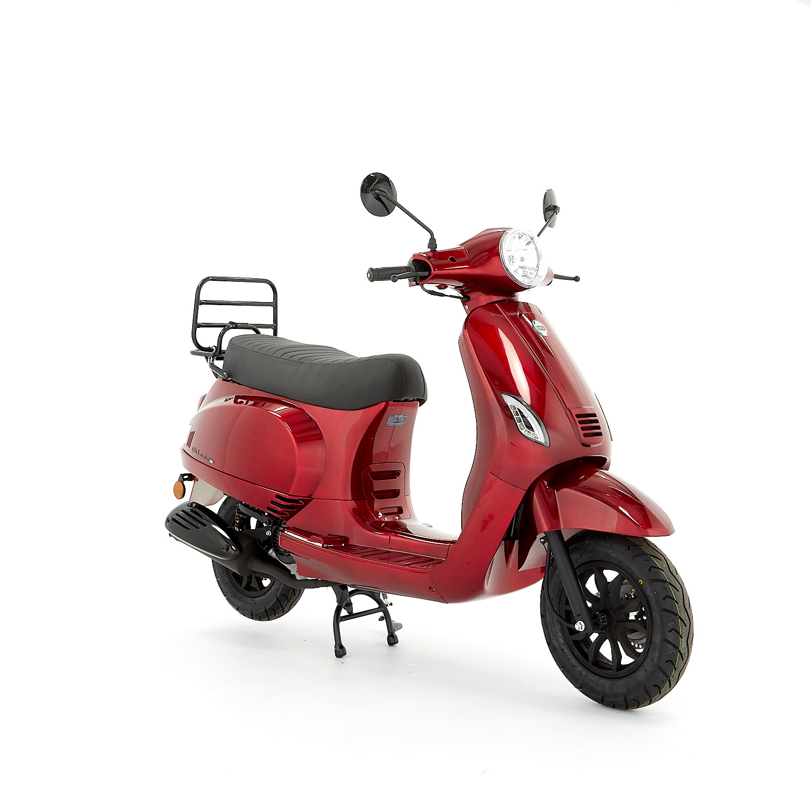 hospita Pekkadillo fout DTS Milano Rood scooter kopen bij Central Scooters