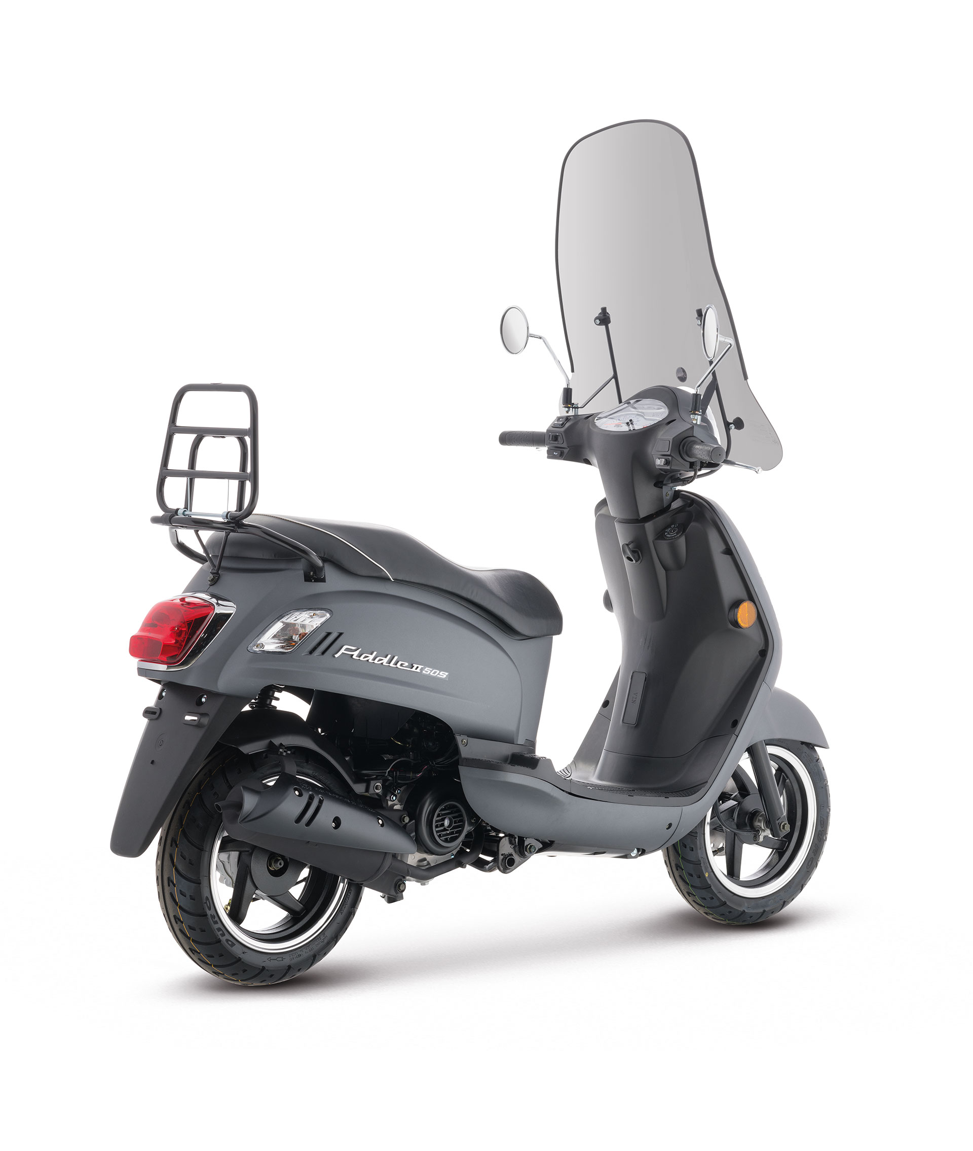 Sym Fiddle 2 Mat Grijs scooter kopen bij Central Scooters