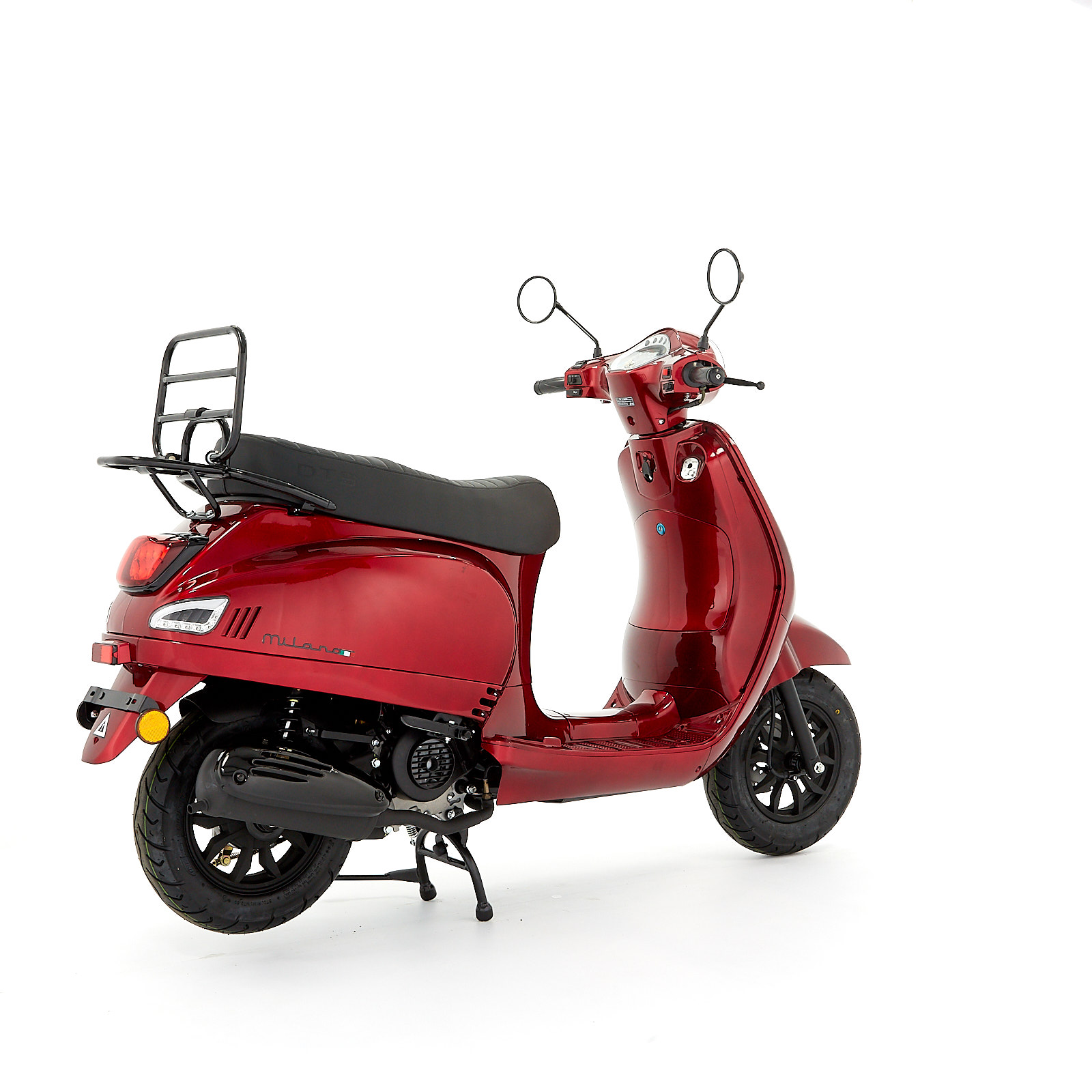 hospita Pekkadillo fout DTS Milano Rood scooter kopen bij Central Scooters