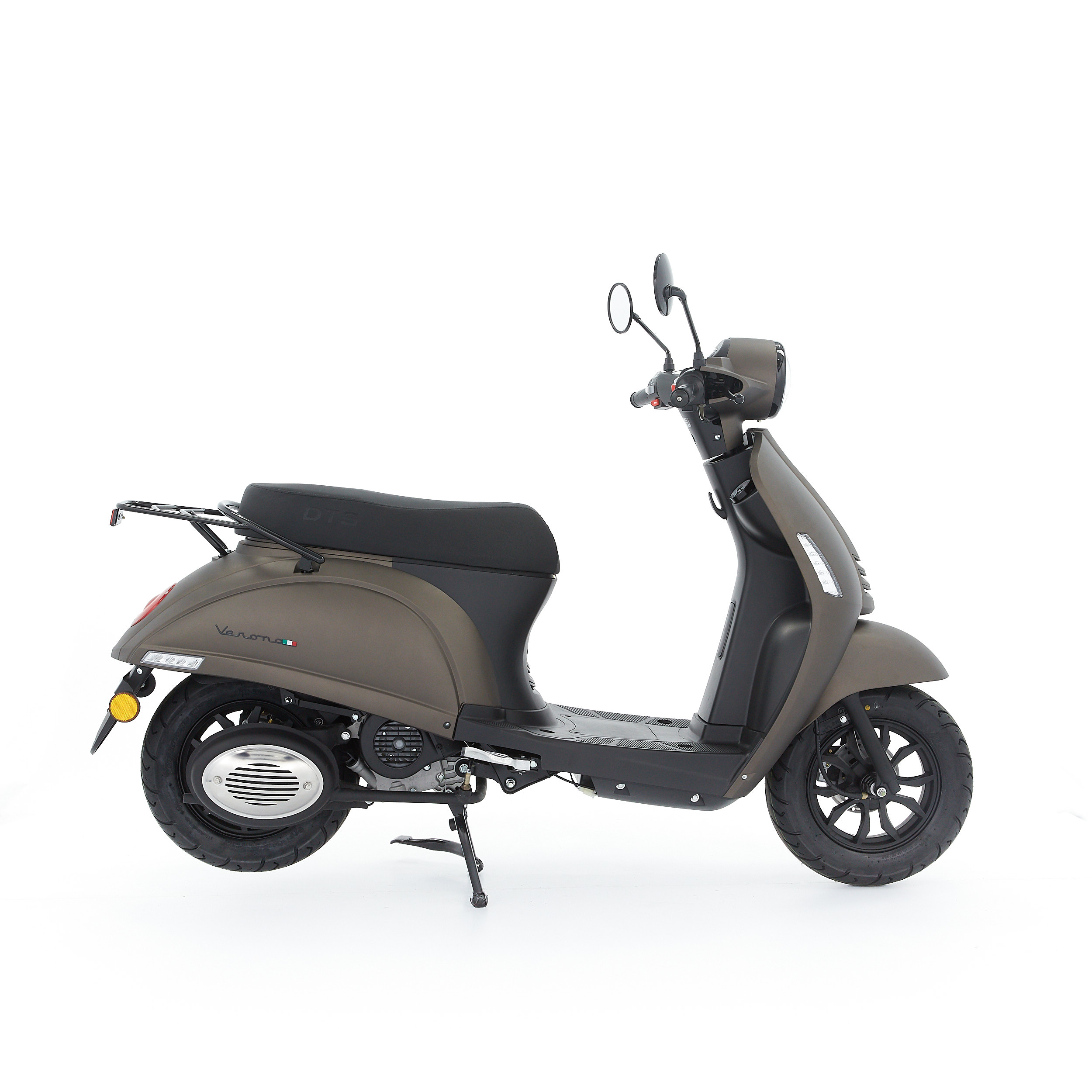 Vooruitzien Opnemen door elkaar haspelen DTS Verona Mat titanium scooter kopen bij Central Scooters