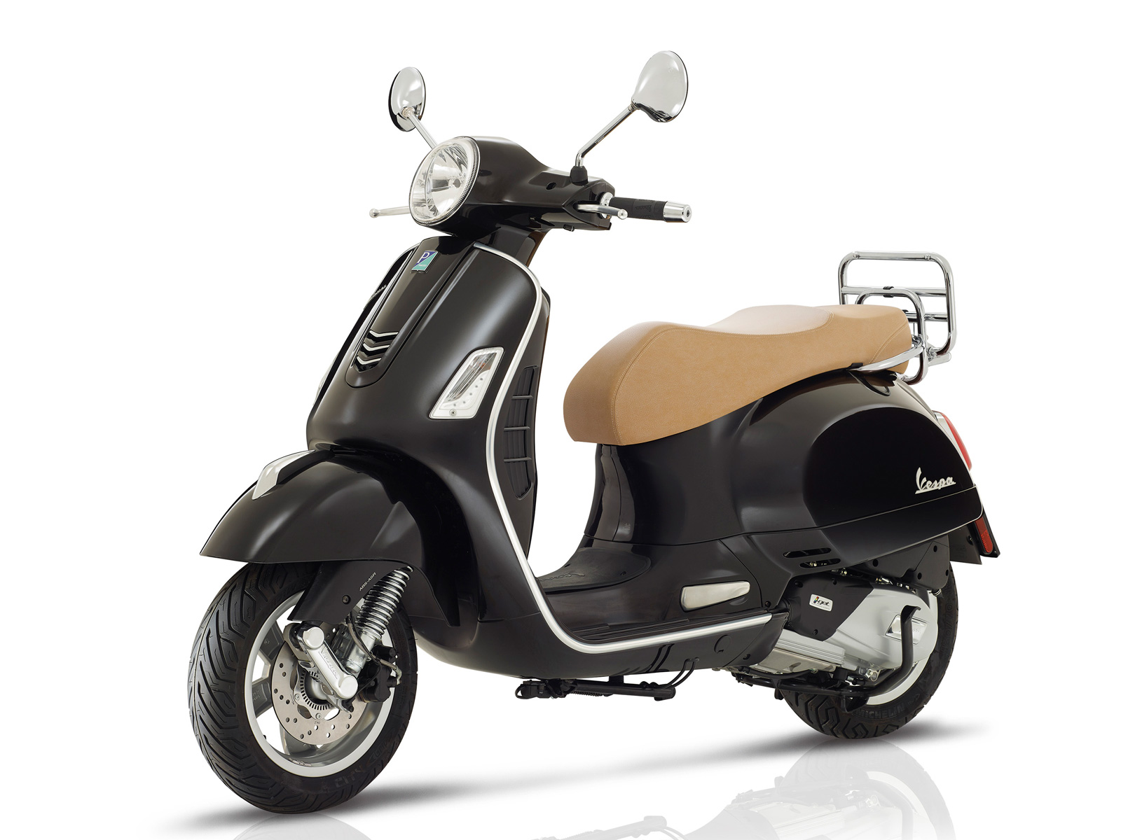 Vespa GTS 125 Classic Zwart scooter kopen bij Central Scooters