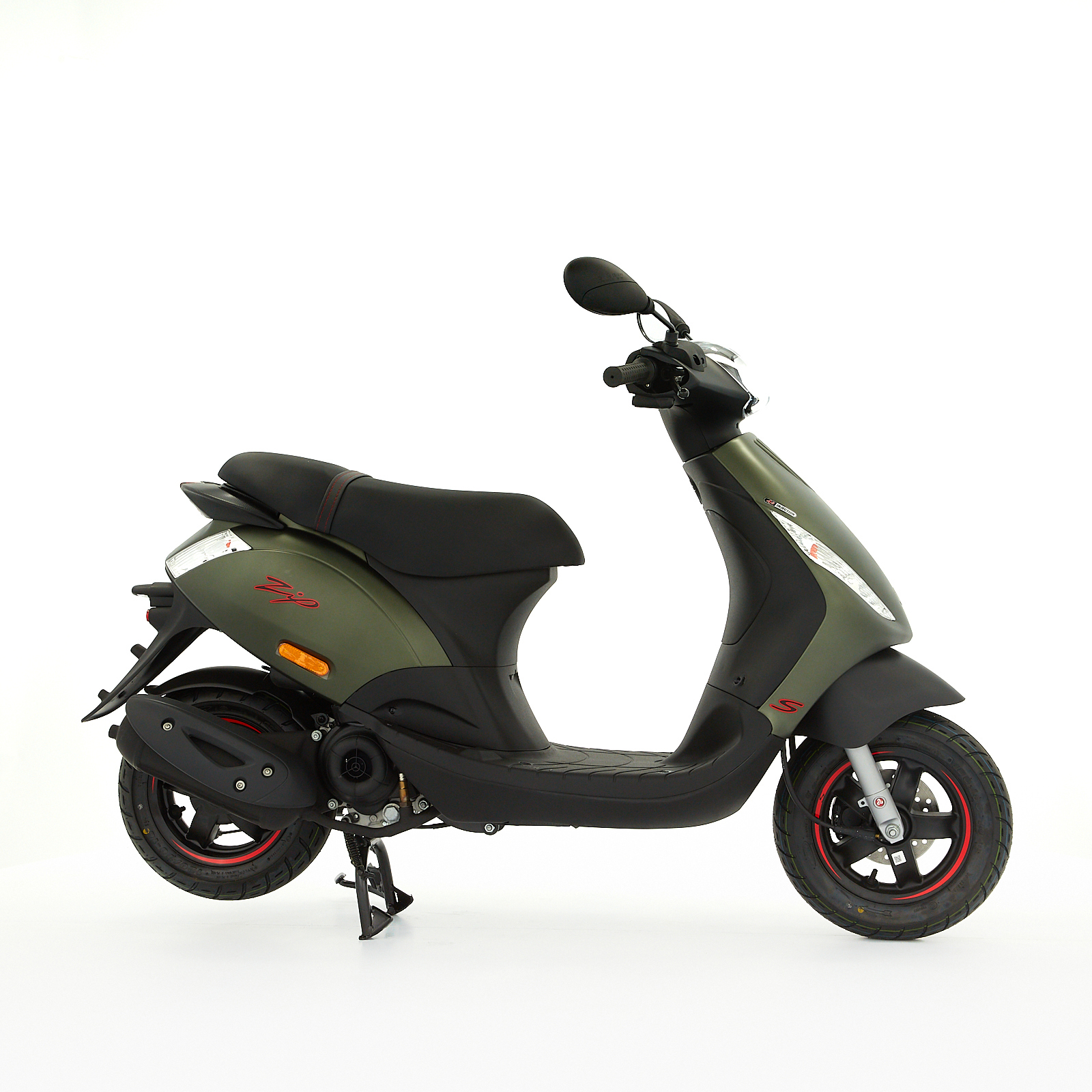 De schuld geven ras naaimachine Piaggio ZIP 50 S Mat groen scooter kopen bij Central Scooters