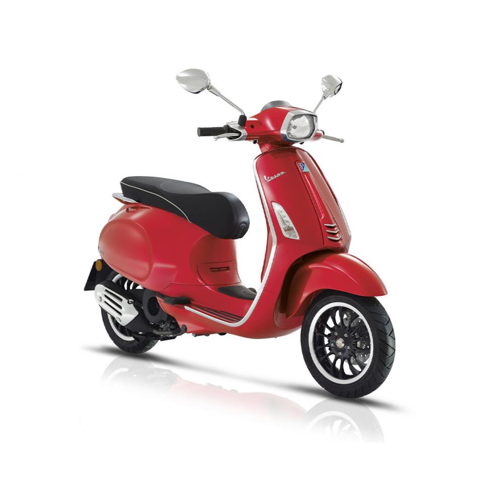 Vespa Sprint 125 I-Get ABS Euro 5 Glans Rood 