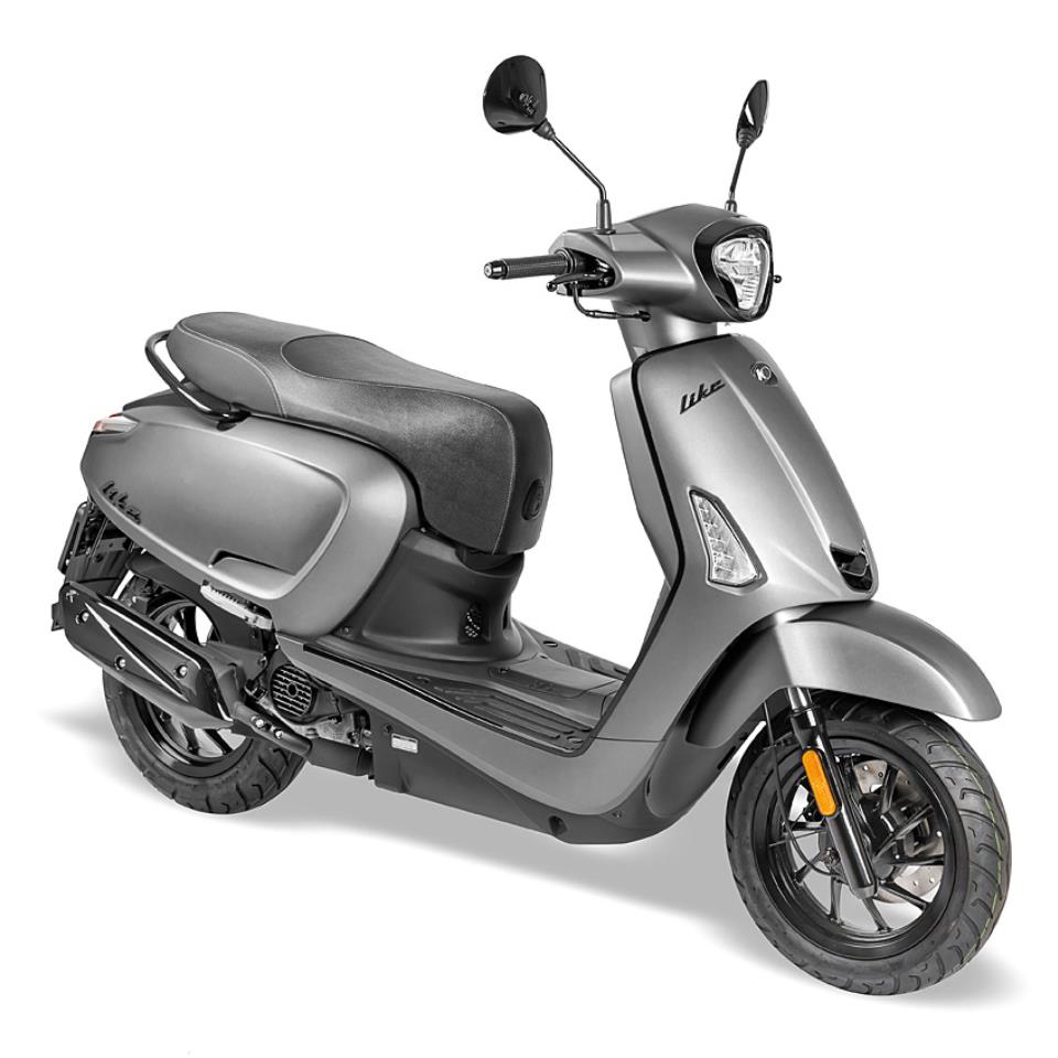 Kymco New Like Euro5 Mat Zilver 