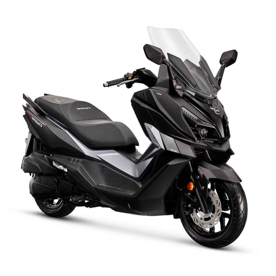 Sym Cruisym Alpha 125 Euro 5 mat black