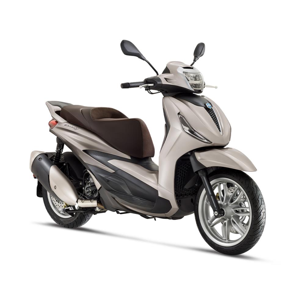 Piaggio New Beverly 300 Euro 5 Grigio Cloud