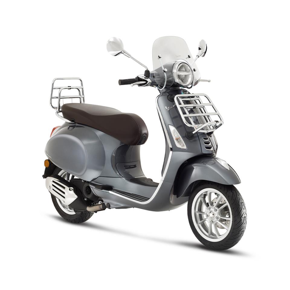 Vespa Primavera Touring Euro 5 Glans Grijs 