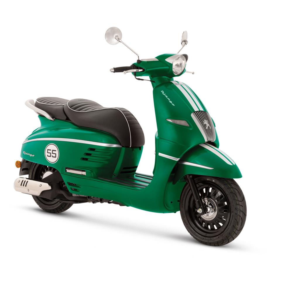 Peugeot Django 125cc E5 Racing green