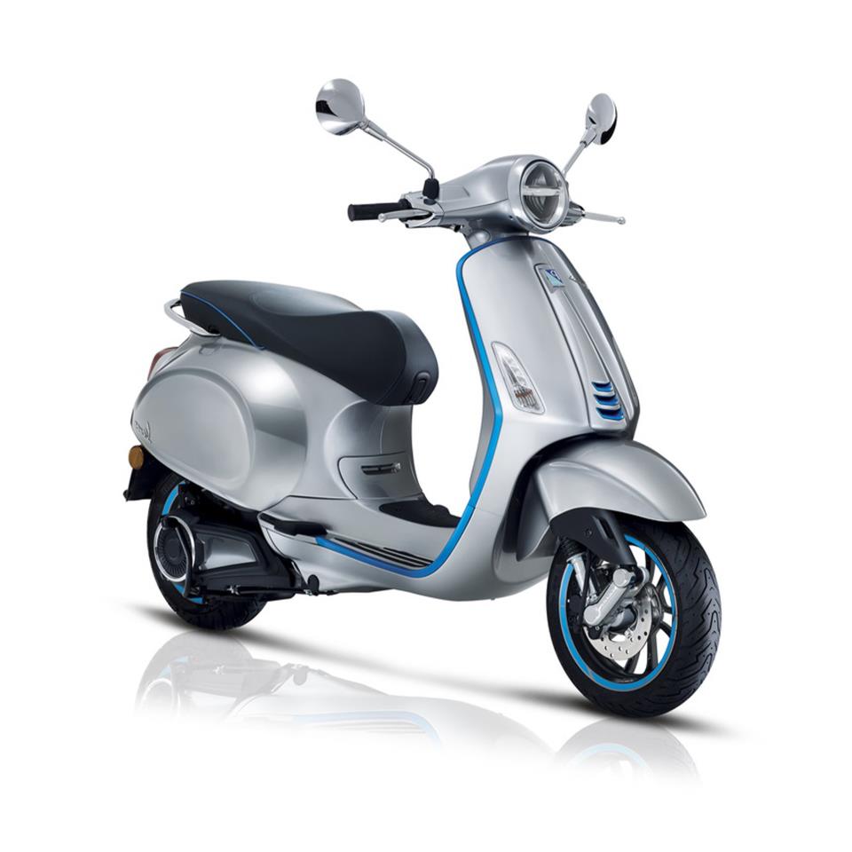 Vespa Primavera Elettrica Blauw 