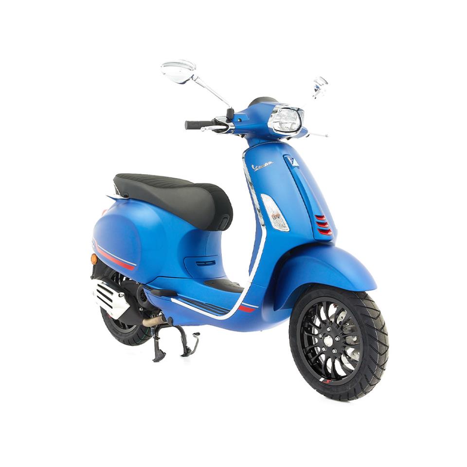 Vespa Sprint Sport Mat Blauw 