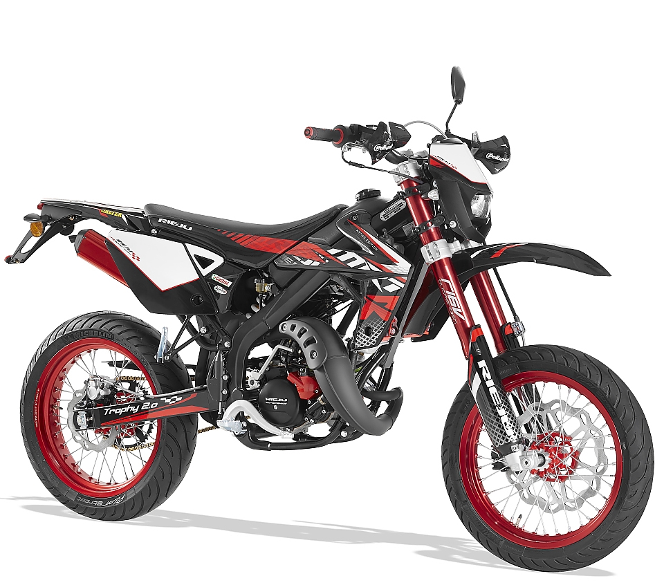 Rieju MRT 50 SM Trophy rood