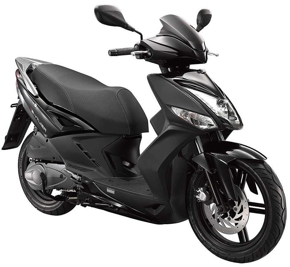 Kymco Agility 16+ Euro5 mat zwart 1