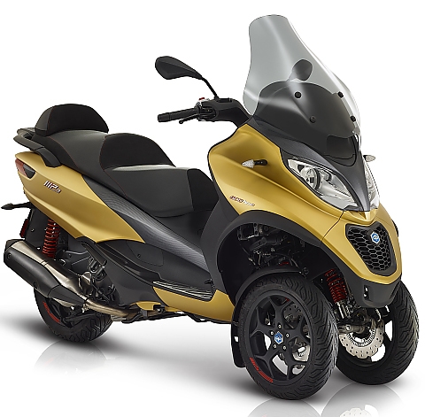 Piaggio Mp3 500 HPE Advanced vooraanzicht 