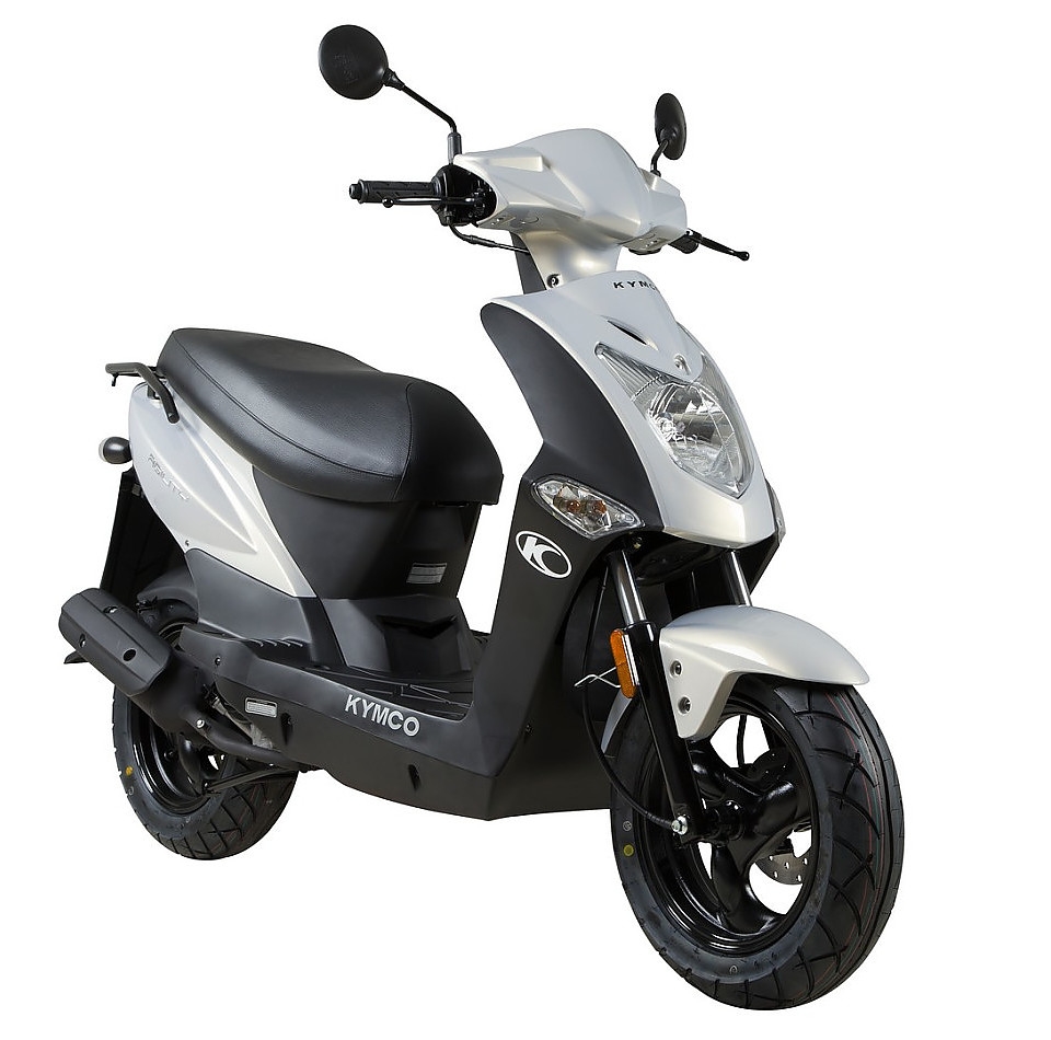 Kymco Agility Long Seat Euro5 Techno Zilver 