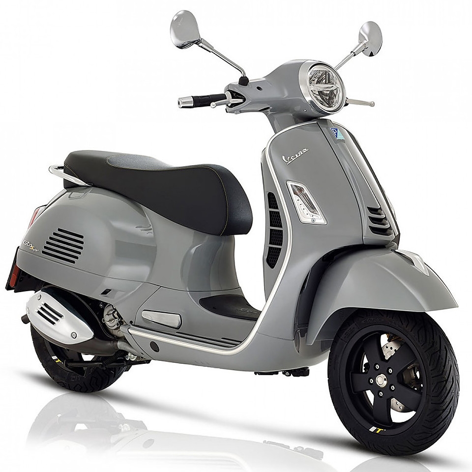 Vespa GTS 300 Supertecht HPE Euro 5 Nardo Grijs 