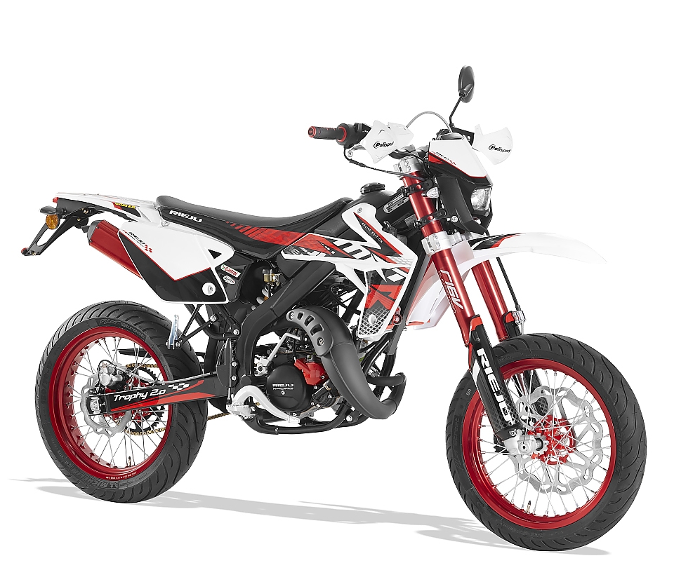 Rieju MRT 50 SM Trophy wit / rood