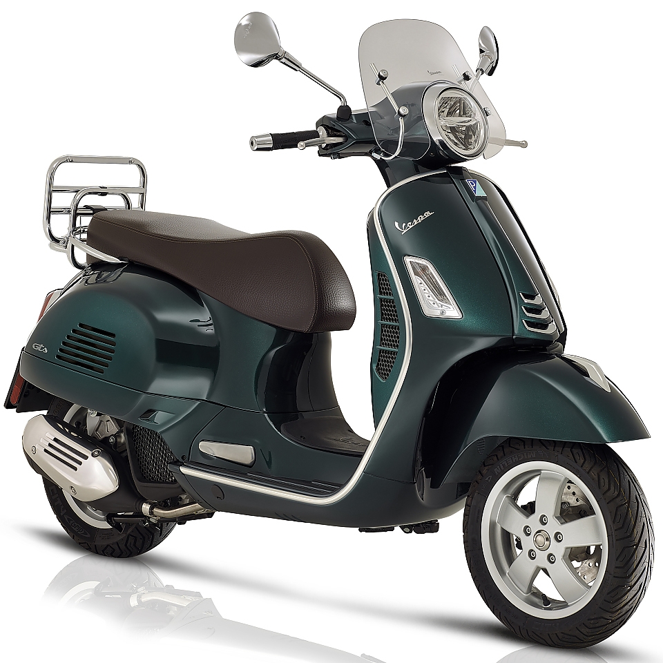 Vespa GTS 300 HPE Touring Verde Bosco