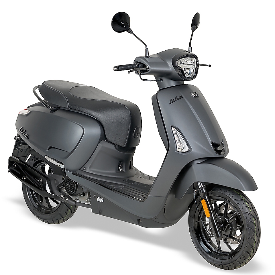 Kymco New Like Euro5 Mat Zwart 