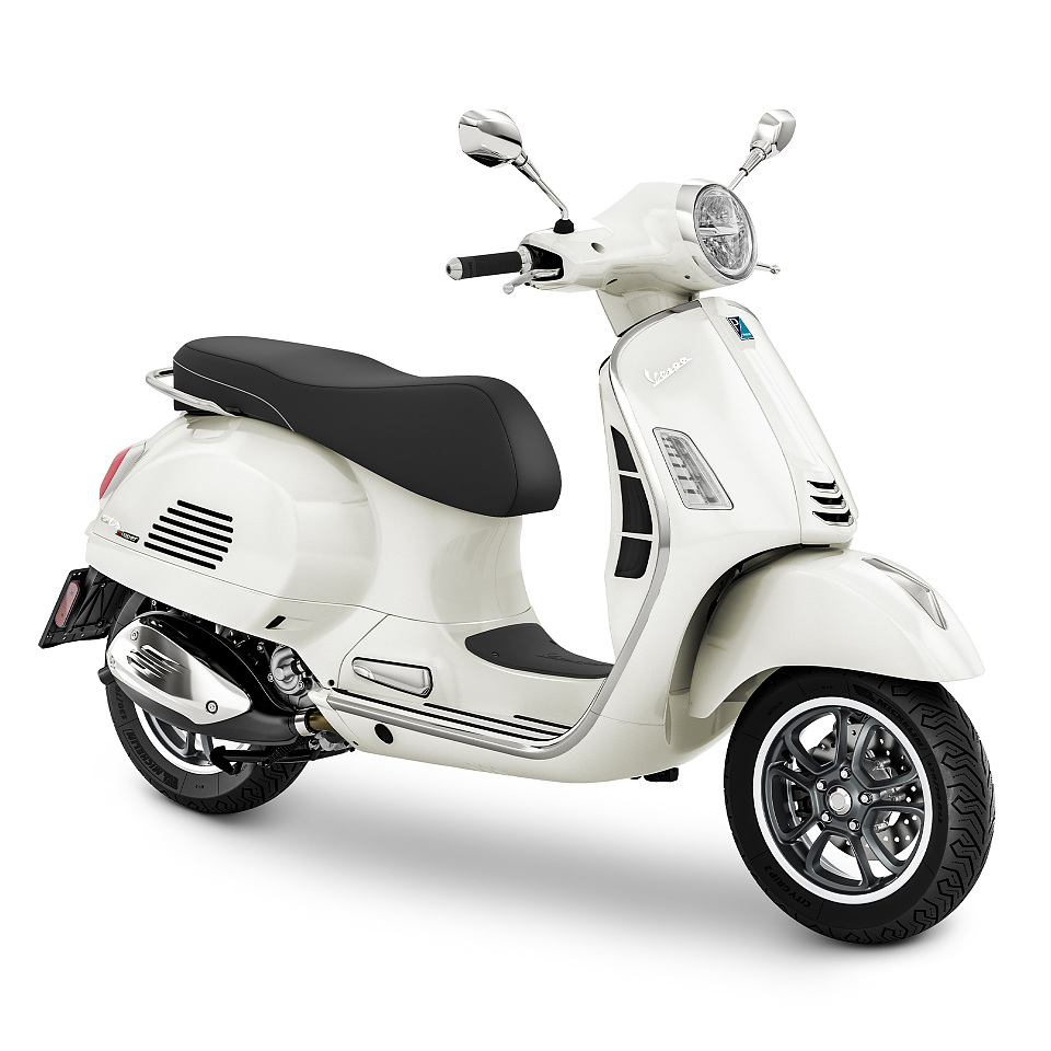 Vespa GTS 300 Super Euro 5 Glans Wit 